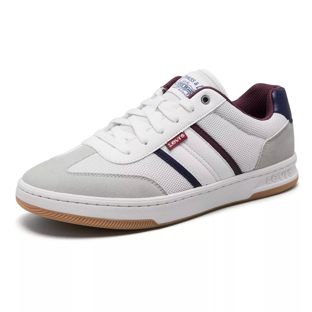 LEVI'S Men's Zane Low-Top Athletic Lace Up Sneakers - Picture 1 of 7